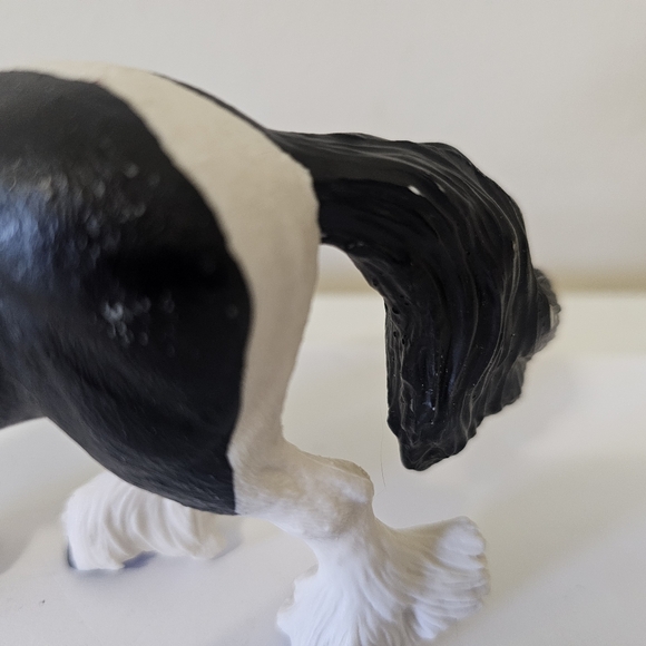 Papo 51550 Black and White Cob Horse Figure - Picture 4 of 7